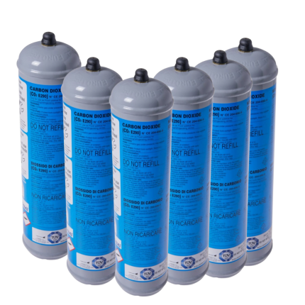 Anidride carbonica - diossido d'azoto - Co2 E290 Per uso alimentare x 6