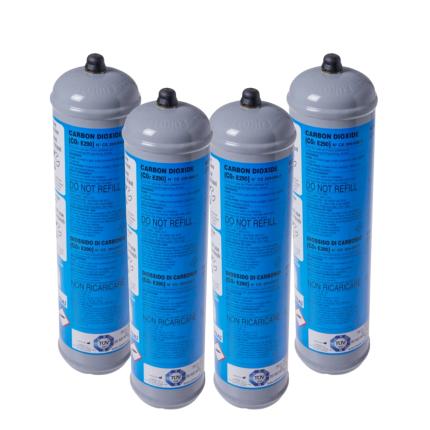 Anidride carbonica - diossido d'azoto - Co2 E290 Per uso alimentare x 4